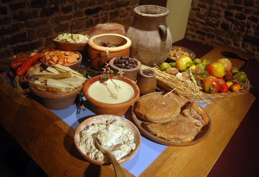 Какие продукты питания были в Древней Руси